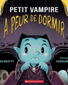 Petit vampire a peur de dormir -Livres- Boutique LeoLudo-Scholastic