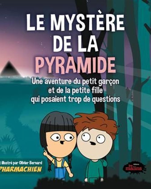 Pharmachien: Le Mystère de la pyramide - Livres - Boutique LeoLudo - Éditions les Malins