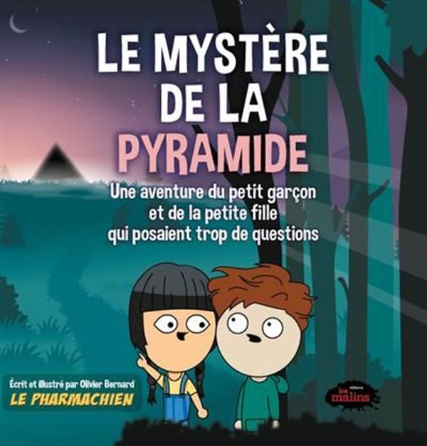 Pharmachien: Le Mystère de la pyramide - Livres - Boutique LeoLudo - Éditions les Malins