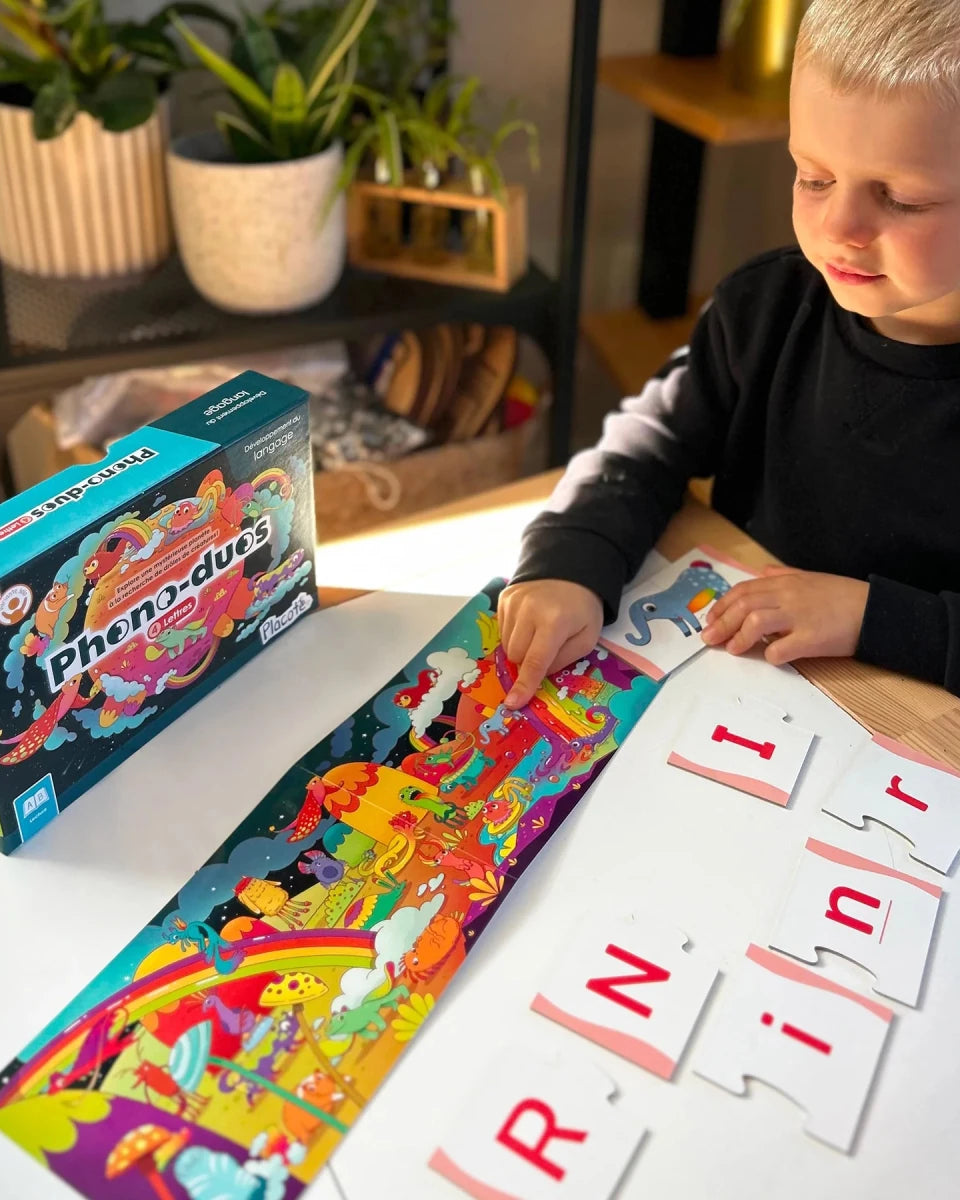 Phono - duos : Lettres - Jeux éducatifs - Boutique LeoLudo - Placote