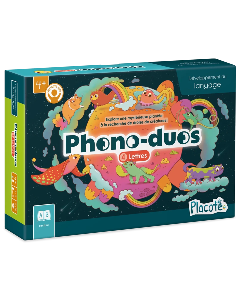 Phono - duos : Lettres - Jeux éducatifs - Boutique LeoLudo - Placote