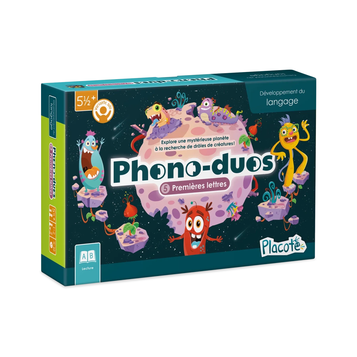 Phono - duos: Premieres lettres - Jeux éducatifs - Boutique LeoLudo - Placote