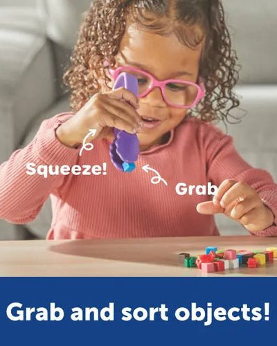 Pince de motricité fine Flex - Grip Tongs (ensemble de 6) - Jeux éducatifs - Boutique LeoLudo - Learning Resources