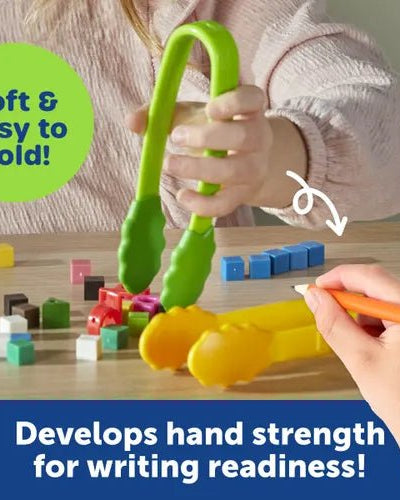 Pince de motricité fine Flex - Grip Tongs (ensemble de 6) - Jeux éducatifs - Boutique LeoLudo - Learning Resources