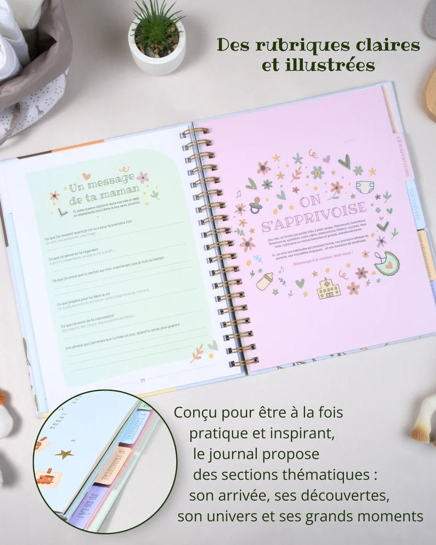 Planificateur bébé – Ton petit monde -Art & bricolage- Boutique LeoLudo-PBI