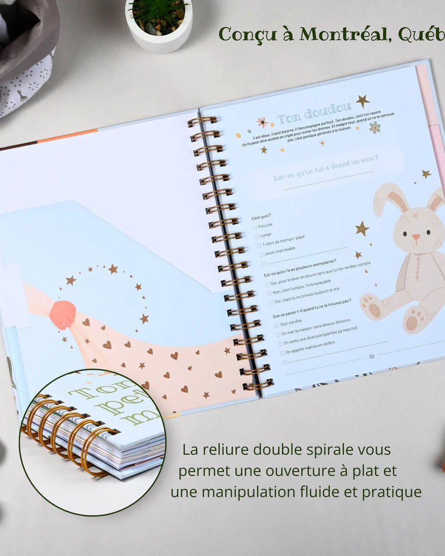 Planificateur bébé – Ton petit monde -Art & bricolage- Boutique LeoLudo-PBI
