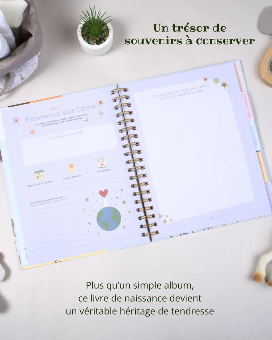 Planificateur bébé – Ton petit monde -Art & bricolage- Boutique LeoLudo-PBI