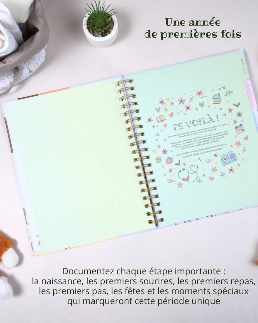 Planificateur bébé – Ton petit monde -Art & bricolage- Boutique LeoLudo-PBI