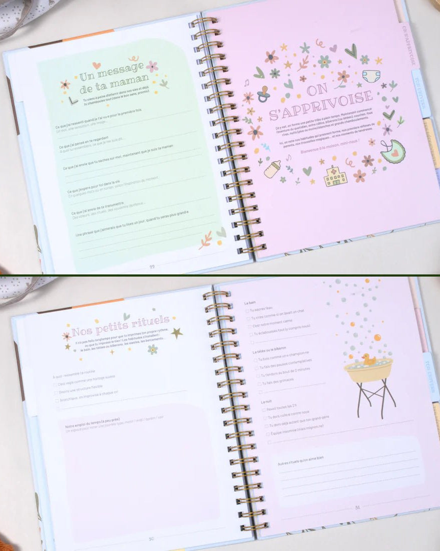 Planificateur bébé – Ton petit monde -Art & bricolage- Boutique LeoLudo-PBI