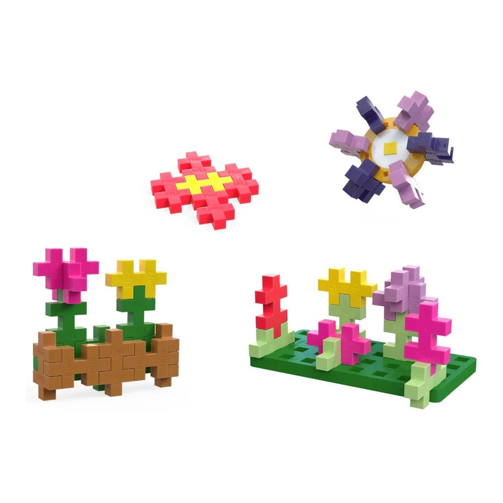 Plus - Plus Big - Fleurs (100 pcs) - Jeux de construction - Boutique LeoLudo - Plus - Plus