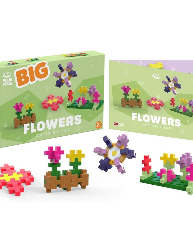 Plus - Plus Big - Fleurs (100 pcs) - Jeux de construction - Boutique LeoLudo - Plus - Plus
