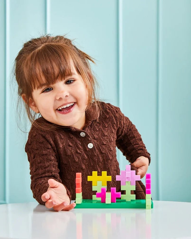 Plus - Plus Big - Fleurs (100 pcs) - Jeux de construction - Boutique LeoLudo - Plus - Plus
