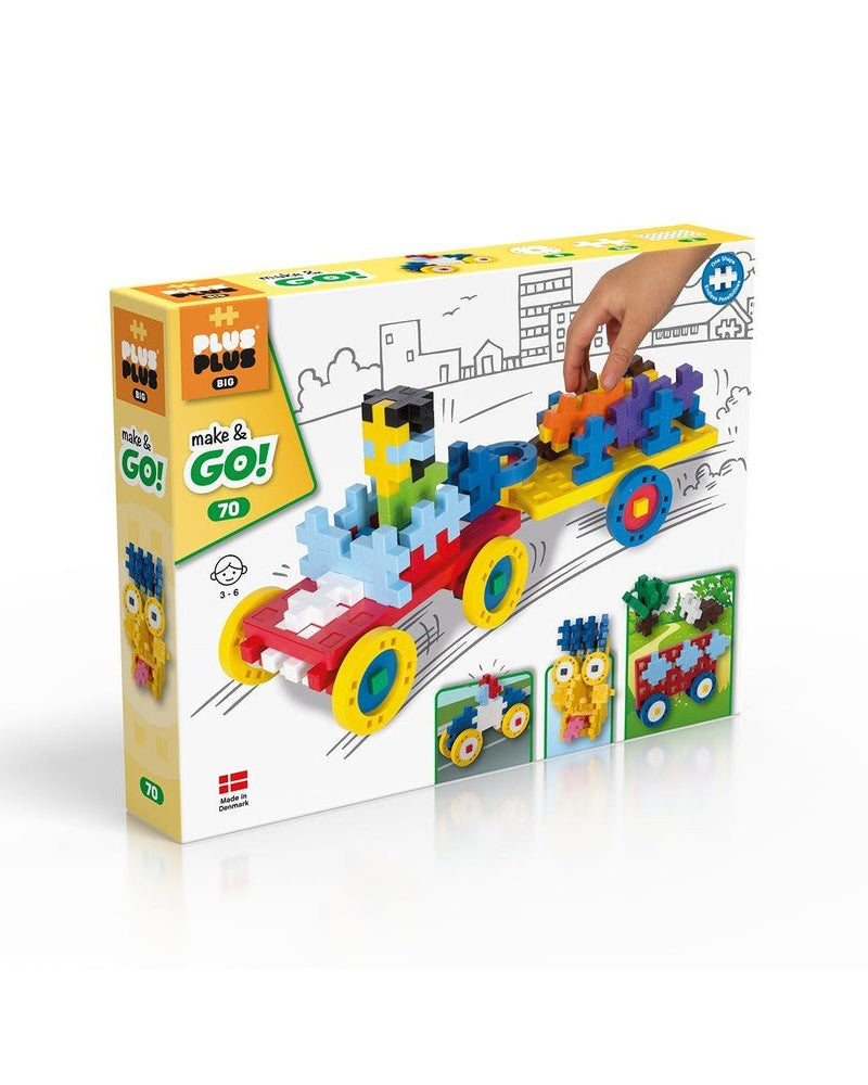 Plus - Plus Big - Make & Go (70 pcs) - Jeux de construction - Boutique LeoLudo - Plus - Plus