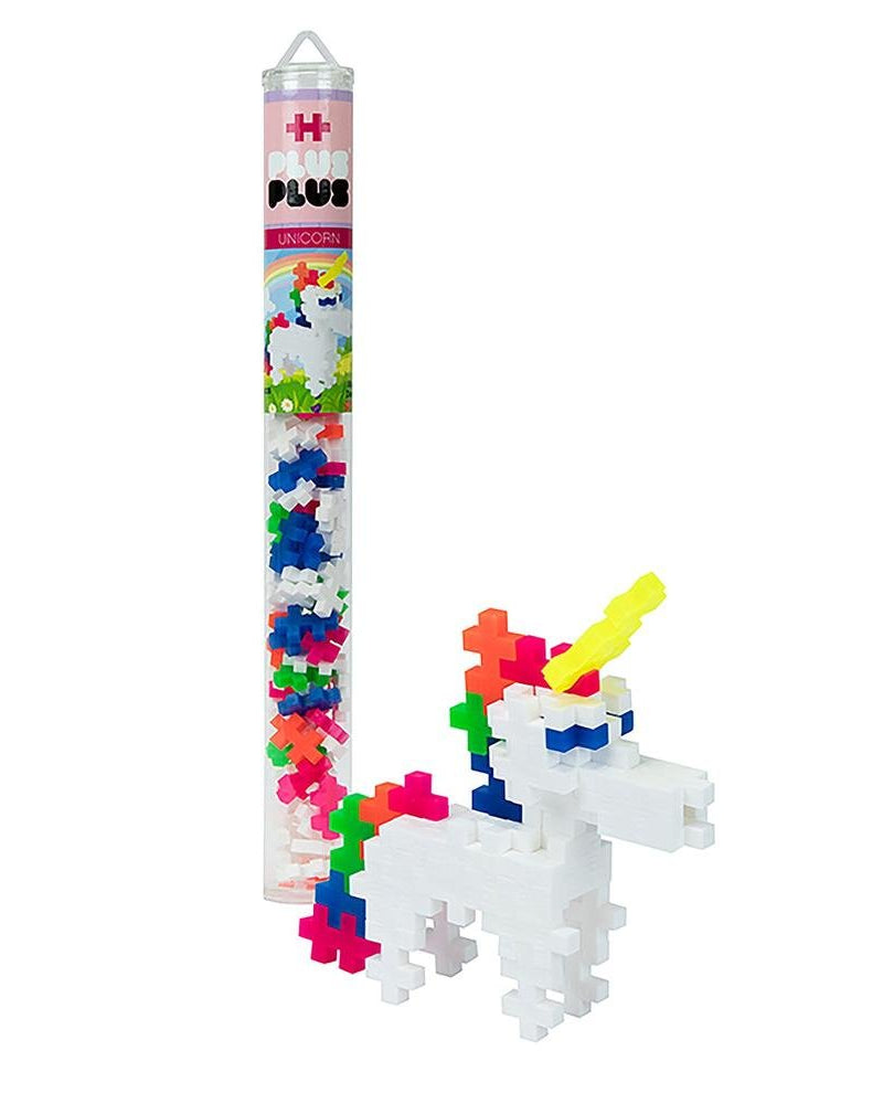 Plus - Plus Mini - Tube Licorne (70 pcs) - Jeux de construction - Boutique LeoLudo - Plus - Plus