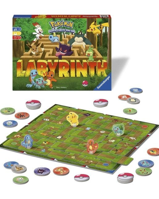 Pokémon Labyrinthe - Jeux de société - Boutique LeoLudo - Ravensburger