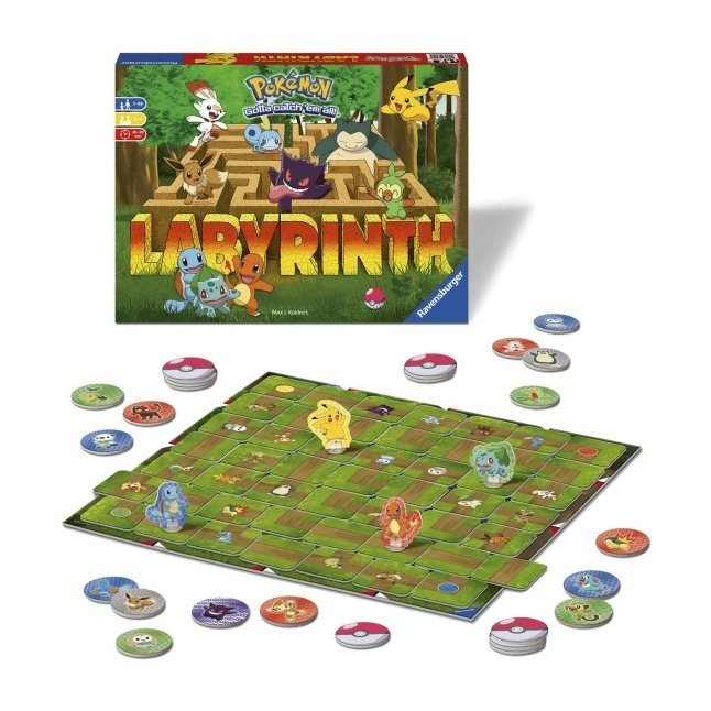 Pokémon Labyrinthe - Jeux de société - Boutique LeoLudo - Ravensburger