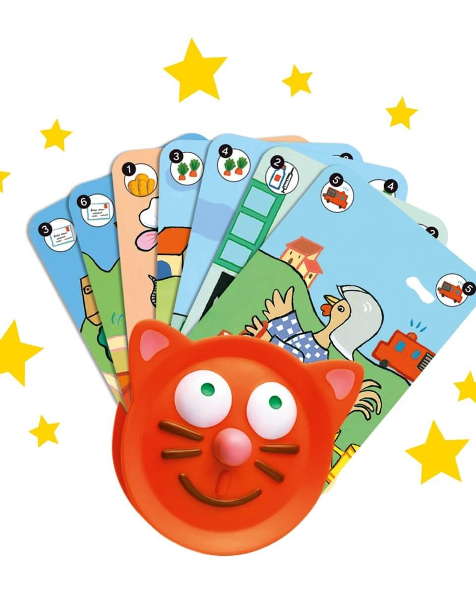 Porte - cartes chat - Jeux de société - Boutique LeoLudo - Djeco