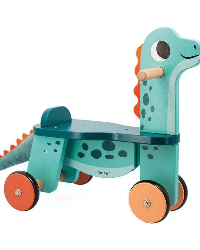 Porteur en bois Porto - saurus - Porteurs - Boutique LeoLudo - Janod