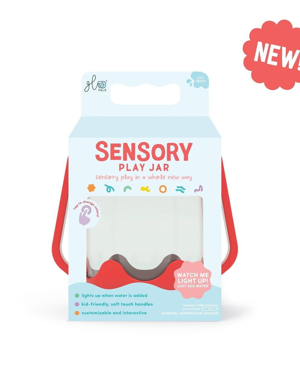Pot lumineux sensoriel - Jeux de motricité fine - Boutique LeoLudo - Glo Pals