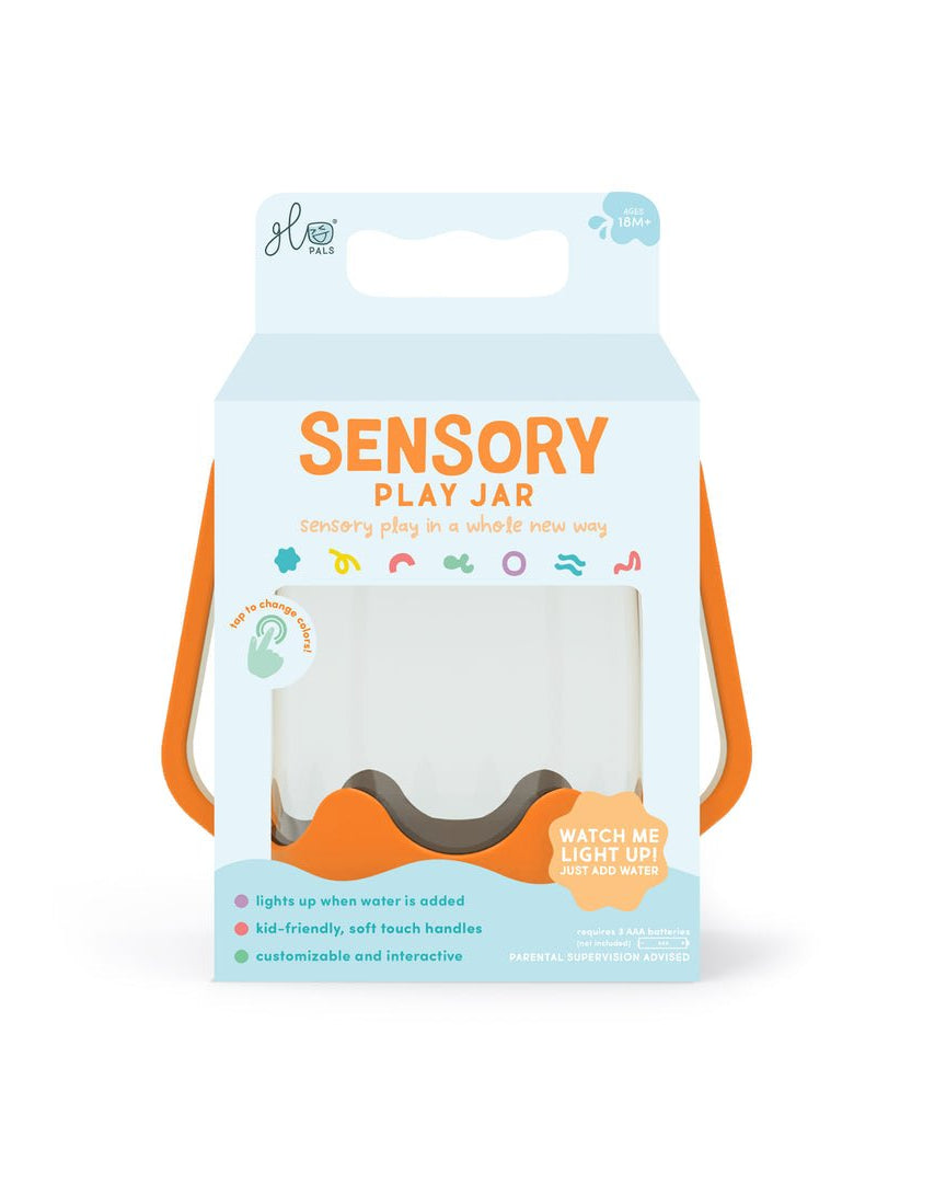 Pot lumineux sensoriel - Jeux de motricité fine - Boutique LeoLudo - Glo Pals