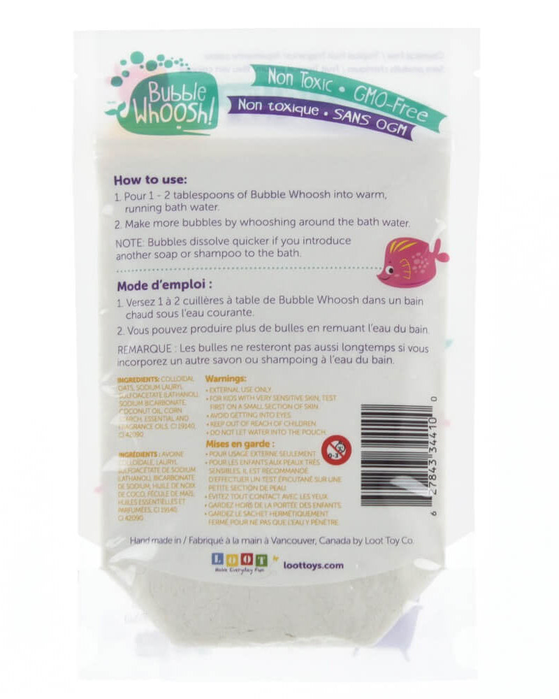 Poudre de bain moussante Bubble Whoosh - Jouets de bain - Boutique LeoLudo - Loot
