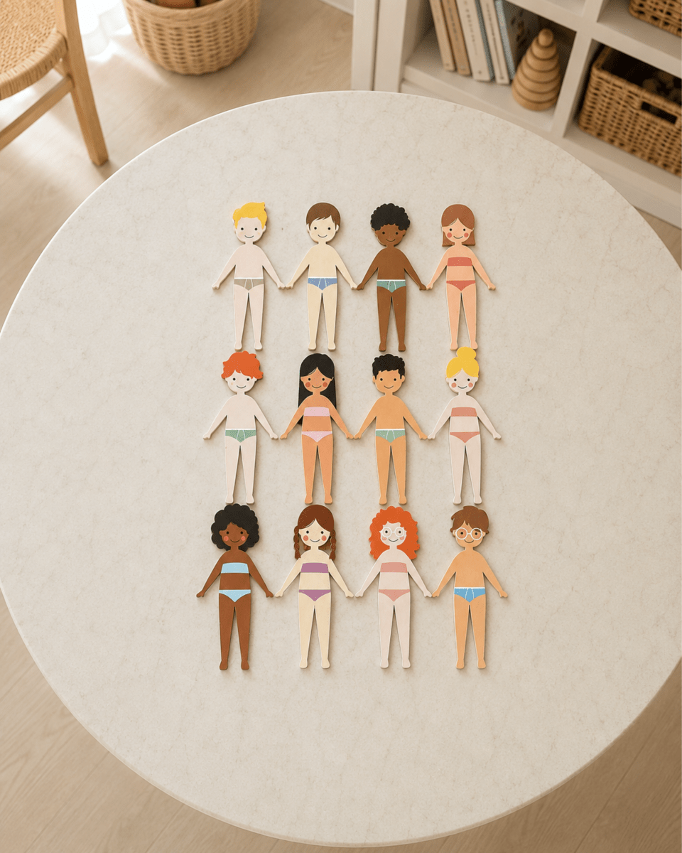 Poupées magnétiques à habiller – 12 personnages et 130+ accessoires -Jeux magnétiques- Boutique LeoLudo-Cherrypick