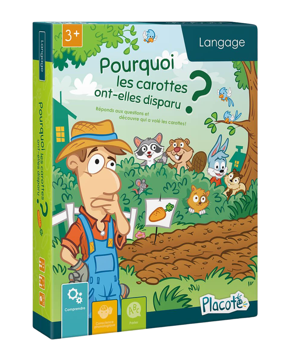 Pourquoi les carottes ont - elles disparu? - Jeux de société - Boutique LeoLudo - Placote