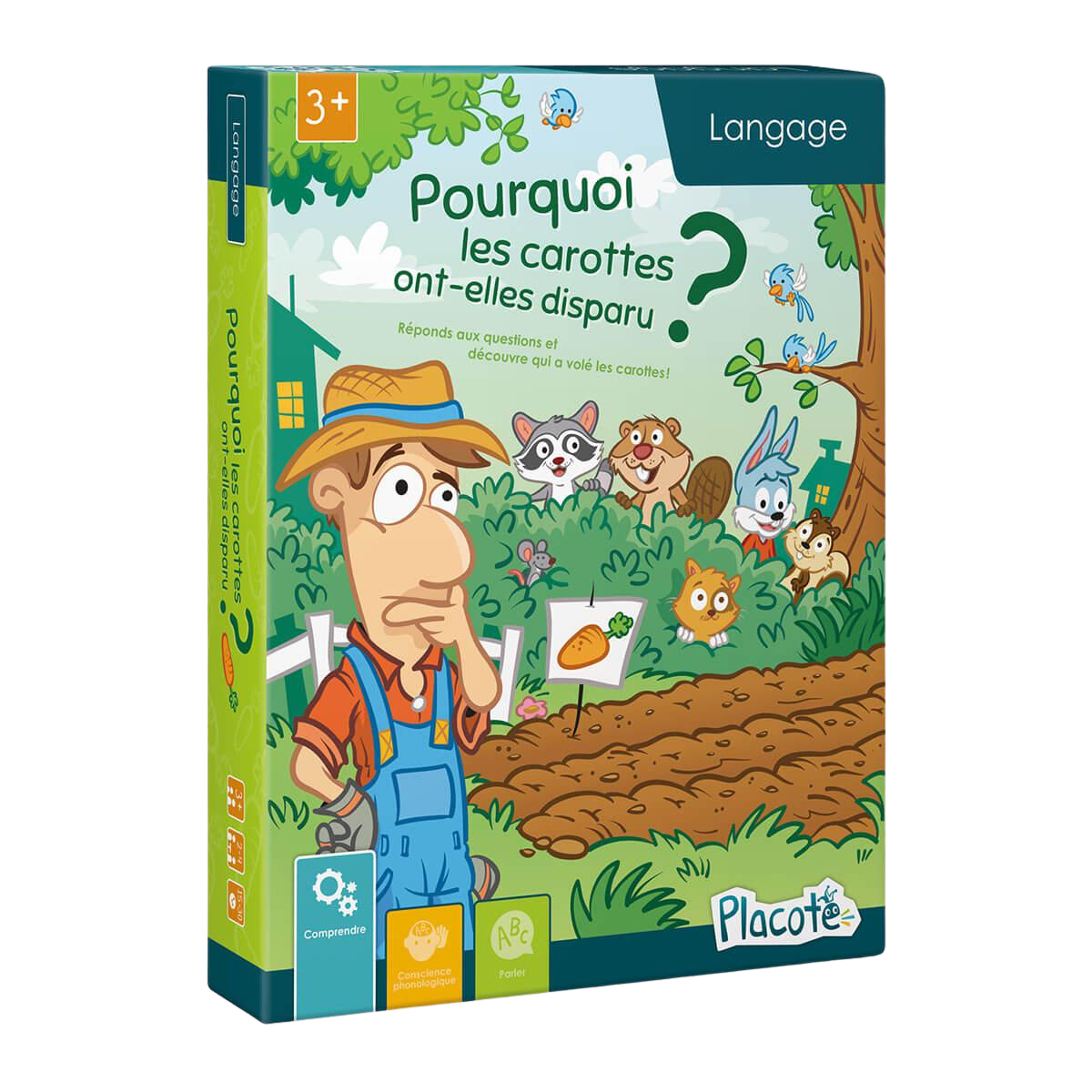 Pourquoi les carottes ont - elles disparu? - Jeux de société - Boutique LeoLudo - Placote