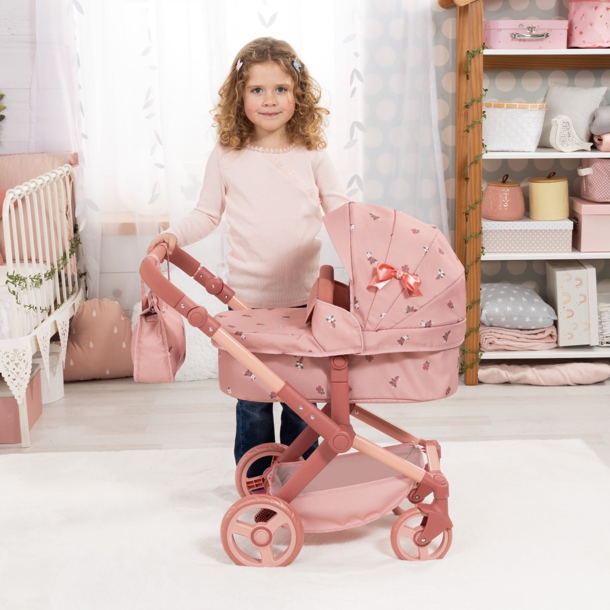 Poussette avec sac - Classic Pram -Poupées- Boutique LeoLudo-Bayer Design