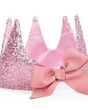 Precious Pink Sequins Crown - Costumes - Boutique LeoLudo - Great Pretenders