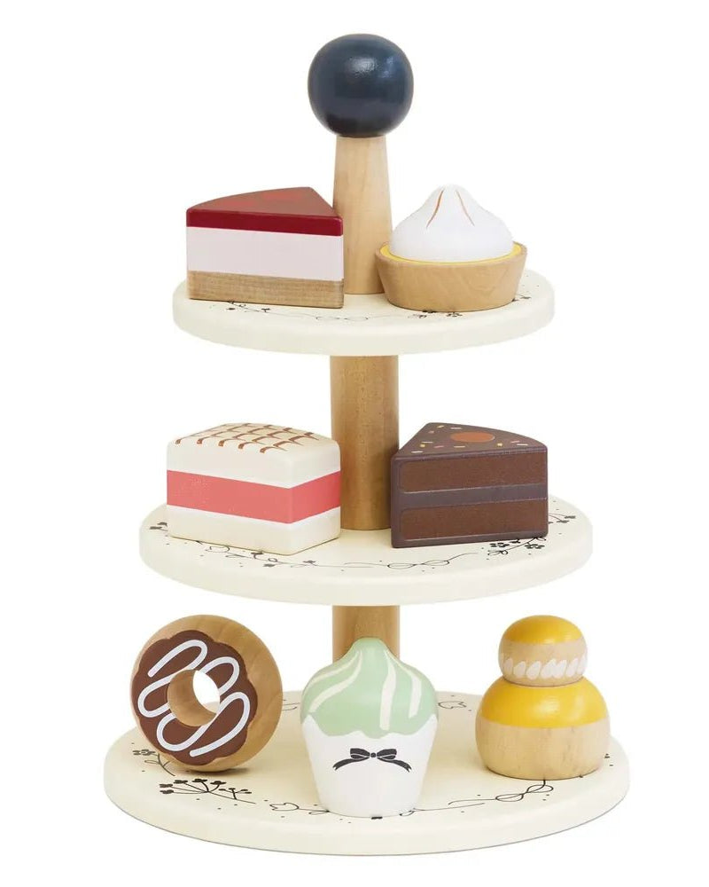 Présentoir à gâteaux trois étages - Jouets d'imitation - Boutique LeoLudo - Le Toy Van