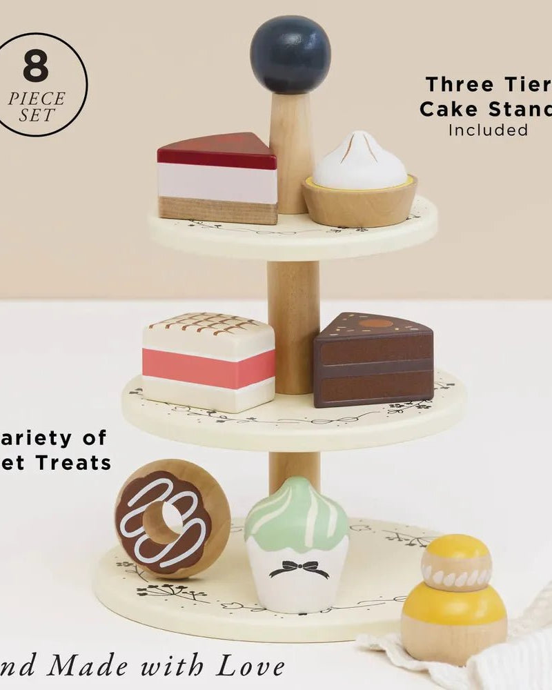 Présentoir à gâteaux trois étages - Jouets d'imitation - Boutique LeoLudo - Le Toy Van