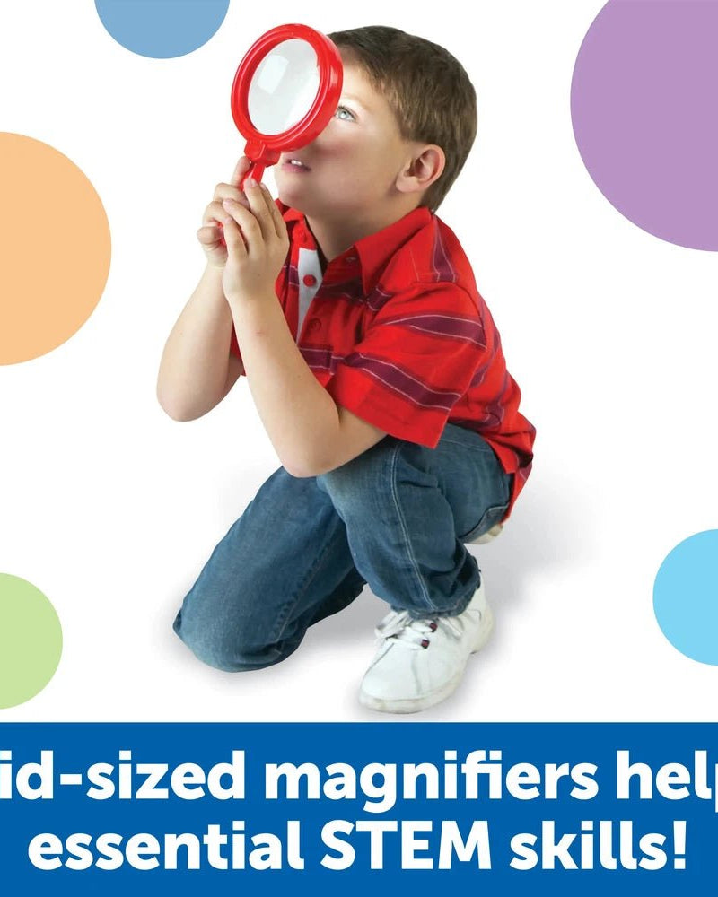Primary Science - Loupes jumbo (6 pcs - sans support) - Jeux scientifiques - Boutique LeoLudo - Learning Resources