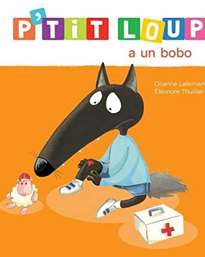 P'tit Loup a un bobo - Livres - Boutique LeoLudo - Auzou