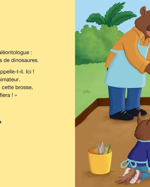 P'tit Loup adore les dinosaures -Livres- Boutique LeoLudo-Auzou