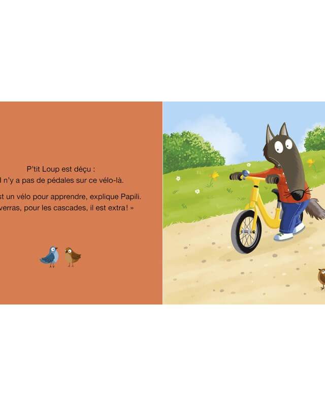 P'tit Loup fait du vélo - Livres - Boutique LeoLudo - Auzou