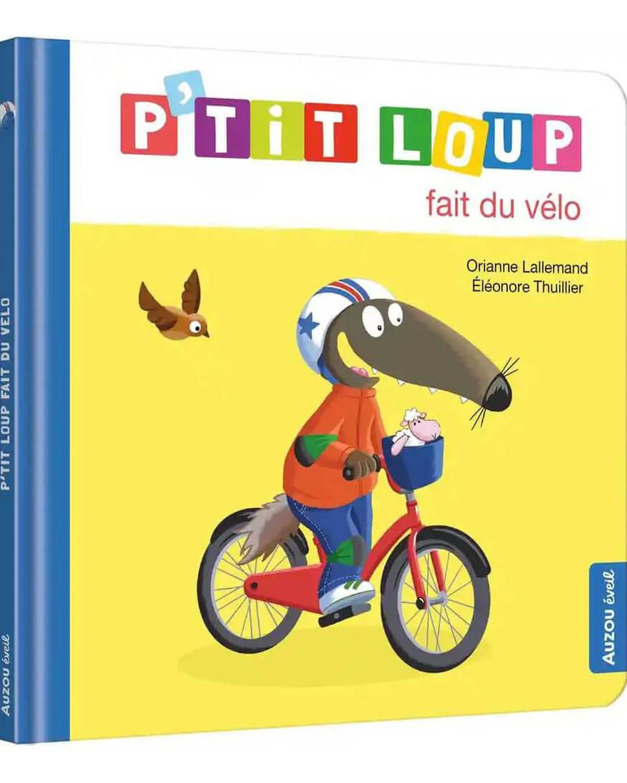 P'tit Loup fait du vélo - Livres - Boutique LeoLudo - Auzou