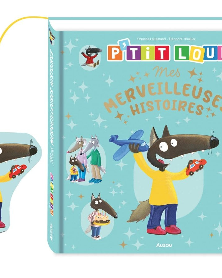 P'tit Loup - Mes merveilleuses histoires -Livres- Boutique LeoLudo-Auzou