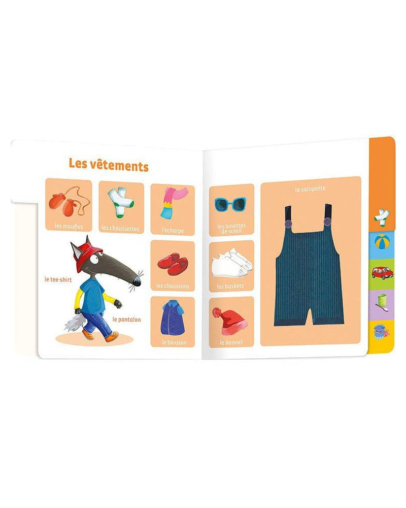 P'tit Loup: mon premier imagier à toucher - Livres - Boutique LeoLudo - Auzou