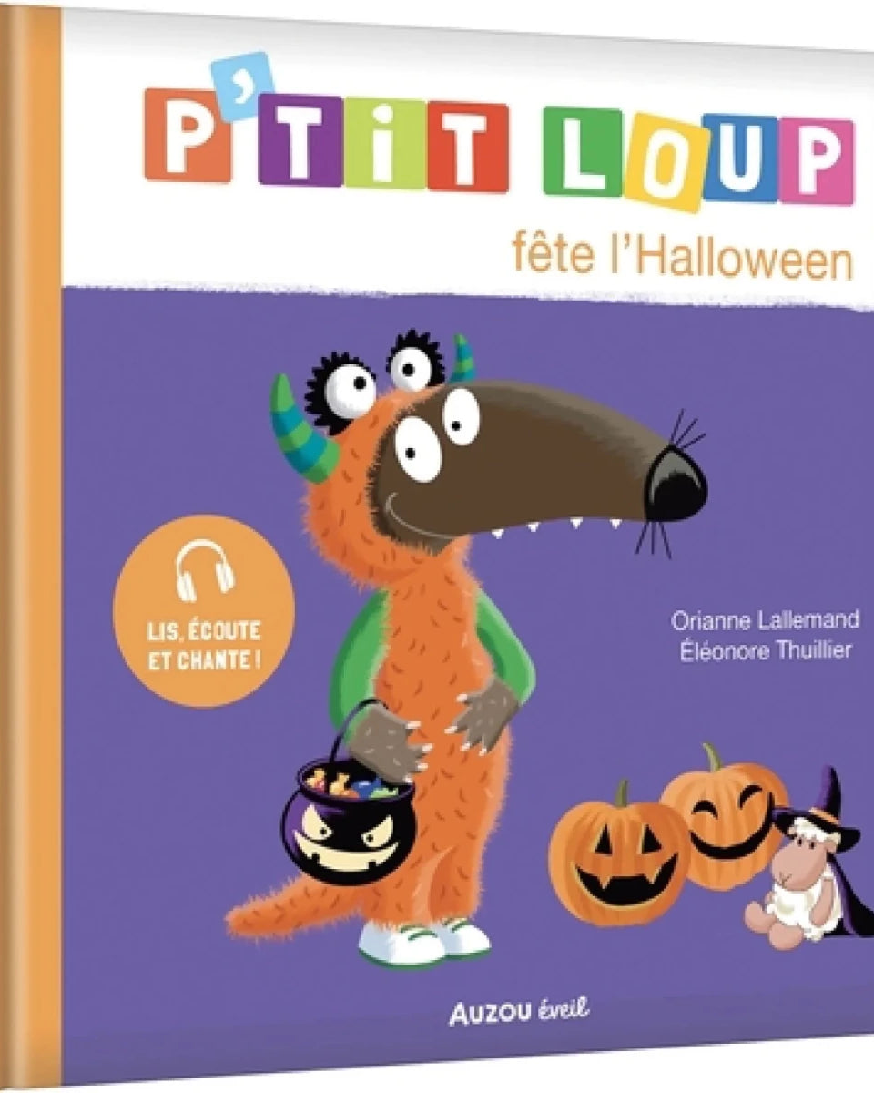 P'tit Loup : P'tit Loup fête l'Halloween -Livres- Boutique LeoLudo-Auzou
