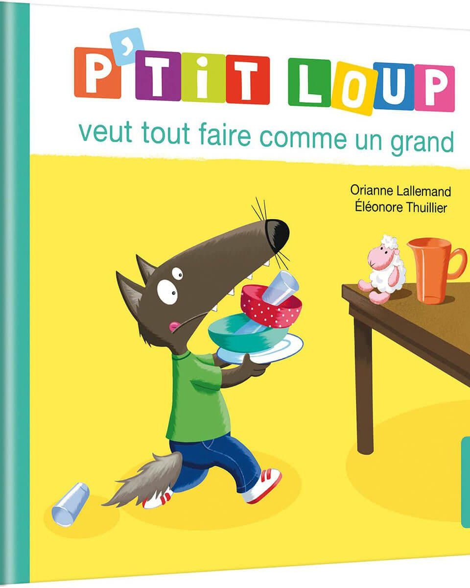 P'tit Loup veut tout faire comme un grand - Livres - Boutique LeoLudo - Auzou