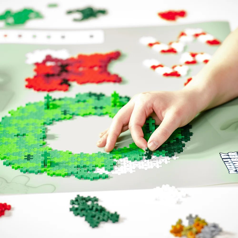 Puzzle By Number – Couronne de Noël (500 pièces) -Jeux de construction- Boutique LeoLudo-Plus-Plus
