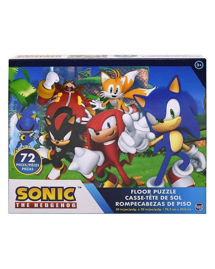 Puzzle de plancher Sonic the Hedgehog 72 pcs) - Casse - têtes - Boutique LeoLudo - LeoLudo