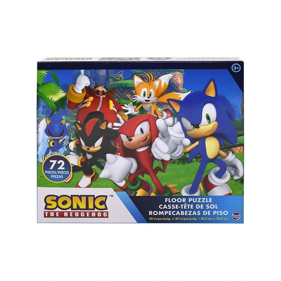 Puzzle de plancher Sonic the Hedgehog 72 pcs) - Casse - têtes - Boutique LeoLudo - LeoLudo