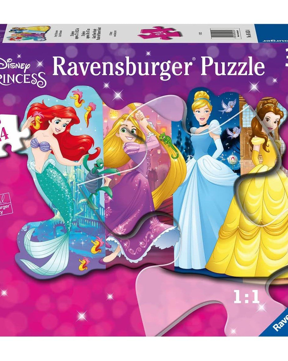 Puzzle de sol Disney Pretty Princesses (24 pcs) - Casse - têtes - Boutique LeoLudo - Ravensburger