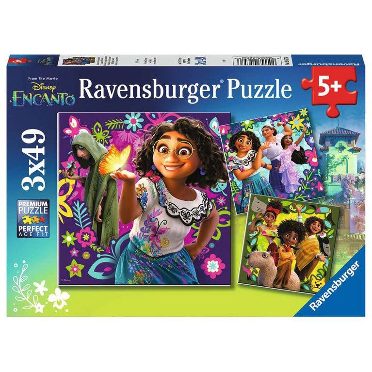Puzzle Disney - La magie d'Encanto (3 x 49 pcs) - Casse - têtes - Boutique LeoLudo - Ravensburger