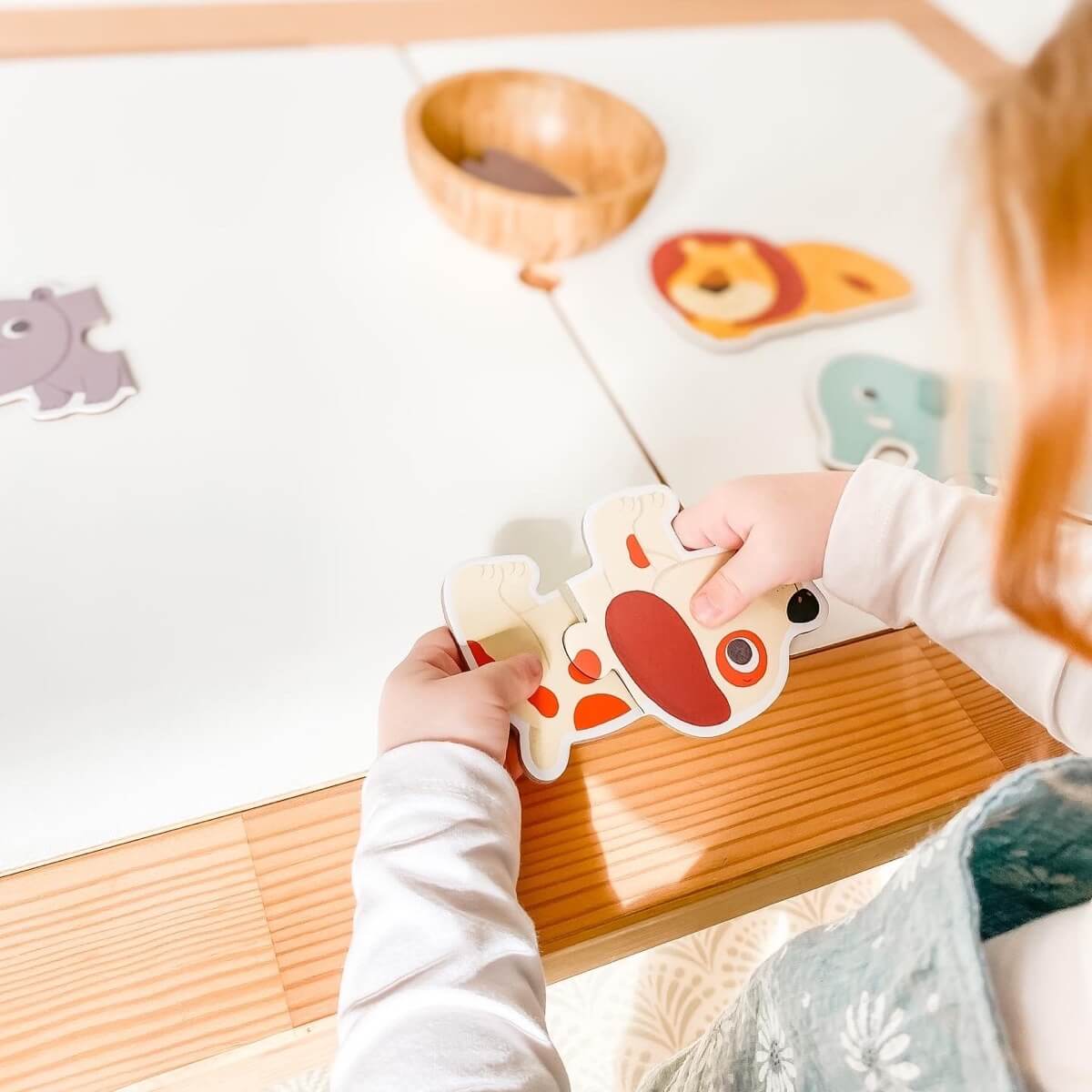 Puzzle duo - Animaux - Casse - têtes - Boutique LeoLudo - Djeco