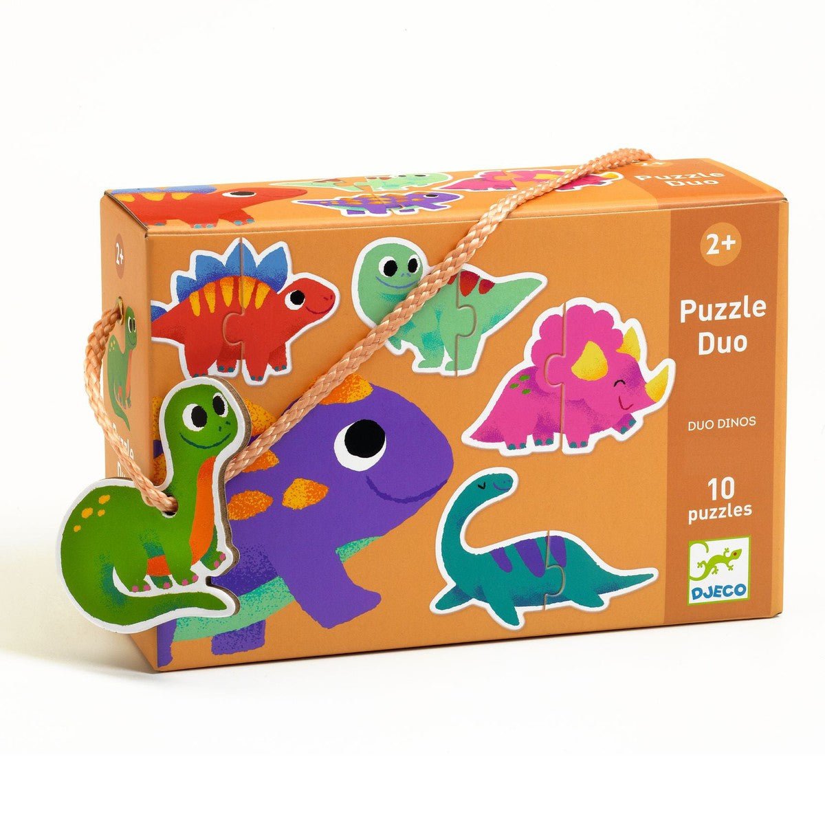 Puzzle duo - Dinos - Casse - têtes - Boutique LeoLudo - Djeco