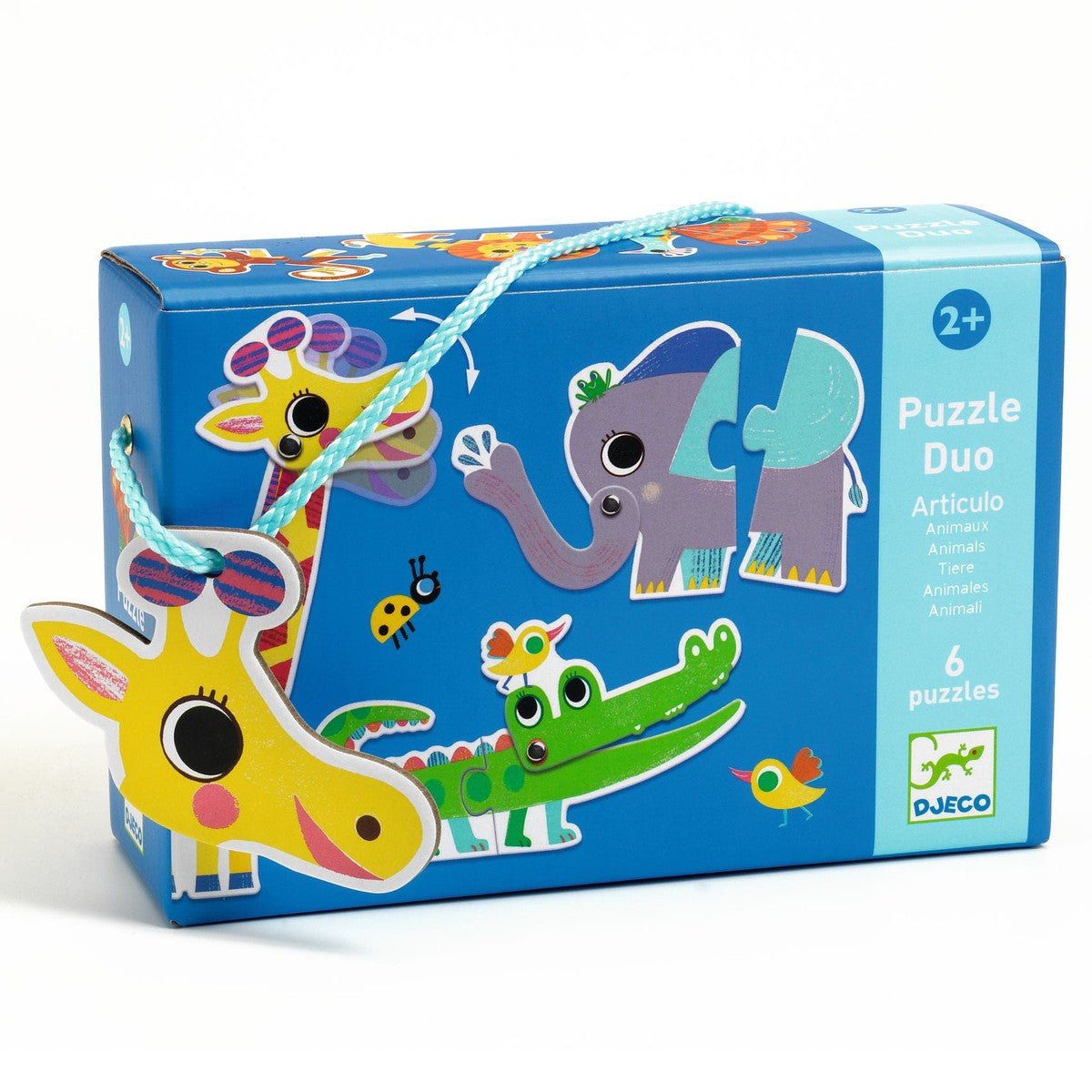 Puzzle duo - trio - Articulo Animaux - Casse - têtes - Boutique LeoLudo - Djeco