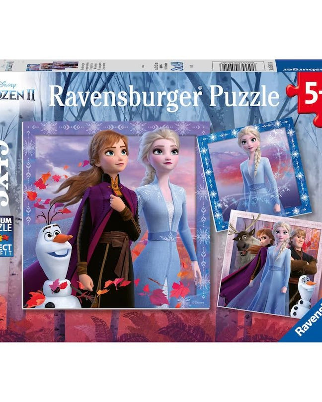 Puzzle Frozen - Le voyage commence (3 x 49 pcs) - Casse - têtes - Boutique LeoLudo - Ravensburger